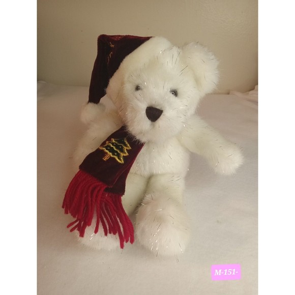 FIESTA HOLIDAY BEAR  L-20131 PLUSH STUFFED ANIMAL TOY - Picture 1 of 6